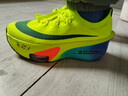 阿爾法3代男童跑步鞋全掌碳板跑鞋男子競速中考馬拉松跑步運動(dòng)鞋 熒光綠 37 (235mm) 曬單實(shí)拍圖