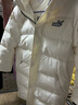 彪馬官方正品 新款兒童冬季長款羽絨服防風(fēng)防水保暖洋氣 米白10301 150 曬單實(shí)拍圖