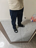 羅蒙（ROMON）男士牛仔褲男秋冬商務(wù)休閑褲男彈力直筒男褲厚款深檔直筒長(zhǎng)褲高腰 黑色+深藍(lán)【春秋】 厚款 33 曬單實(shí)拍圖