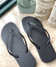 黑瑪人字拖女防滑防臭拖鞋外穿純色沙灘鞋旅游夾腳涼拖 黑色（蜂窩紋理） 38 (247mm) 【腳偏胖/寬建議拍大】 曬單實(shí)拍圖