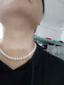 海瞳【飽滿(mǎn)無(wú)瑕】珍珠項鏈三件套裝淡水無(wú)核媽媽款【瑾暄】送女友禮物 【8-9mm三件套】+銀扣 曬單實(shí)拍圖