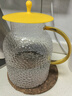 京東京造 涼水壺 高硼硅玻璃茶水分離耐熱耐高溫冷水壺泡茶杯大容量1.8L 曬單實(shí)拍圖