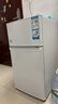 海爾（Haier）88升小冰箱冰箱雙開(kāi)門(mén)小戶(hù)型迷你家用租房宿舍辦公室節能省電BCD-88GHTMZ0WV家電國家補貼15% 曬單實(shí)拍圖