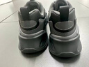 安踏（ANTA）男鞋運(yùn)動(dòng)鞋子男2025秋季新款皮面防潑水跑步鞋男士休閑鞋老爹鞋 黑 42 曬單實(shí)拍圖