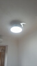 美的（Midea）風(fēng)扇燈餐廳吊扇燈led臥室燈隱形扇葉遙控三防燈具熟睡風(fēng)包安裝 曬單實(shí)拍圖