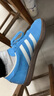 adidas「T頭鞋」STADT經(jīng)典時(shí)尚薄底運動(dòng)板鞋男女阿迪達斯三葉草   藍色/亮白/漢玉白   37 曬單實(shí)拍圖