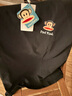 大嘴猴（paul frank）短袖t恤男夏季純棉t恤男國內潮牌印花t恤男情侶t恤 黑色 L 曬單實(shí)拍圖