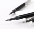 派通（Pentel ）LRN5/LRN5TL速干黑色筆芯黑色水筆替芯大容量適用bln105\/bln75學(xué)生按動(dòng)中性筆0.5mm彩色勃艮第紅 黑色【LRN5】 6支裝 曬單實(shí)拍圖
