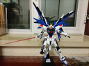 BANDAI萬(wàn)代 MG系列 高達模型 1/100 敢達拼裝拼插模型 男孩生日玩具禮物 MG 自由高達 Ver.2.0 曬單實(shí)拍圖