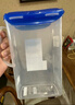 樂(lè )扣樂(lè )扣（LOCK&LOCK） 冷水壺塑料家用大號涼水壺涼白開(kāi)泡水果汁飲料壺扎壺帶把手 藍色-2L 曬單實(shí)拍圖