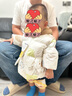 巴拉巴拉嬰兒羽絨服男童冬季女童短款外套造型可愛(ài)洋氣萌208424107234 曬單實(shí)拍圖