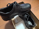 駱駝皮鞋男經(jīng)典商務(wù)休閑牛皮鞋軟底舒適通勤男鞋 P15A211018 黑色 42 曬單實(shí)拍圖