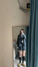派吉鯊英倫學(xué)院風(fēng)寬松復古西裝外套女2025春秋韓版JK制服套裝女灰色套裝 灰色套裝  高品質(zhì) L 【建議100-115斤】 曬單實(shí)拍圖