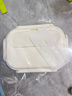 本櫻316不銹鋼飯盒小學(xué)生上學(xué)專(zhuān)用便當盒兒童帶飯餐盒上班族可微波爐 316抗菌鋼【白色】2格+勺筷 醫用級316不銹鋼（抗菌率≥99%） 曬單實(shí)拍圖