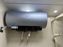 美的（Midea）國家補貼20%【活水2.0】自動(dòng)排污免換鎂棒3200W節能速熱儲水式60L家用電熱水器F60-32Q5SPro(HE) 曬單實(shí)拍圖