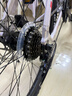 千里達（TRINX）千里達M985山地自行車(chē)禧瑪諾21速油壓碟剎霞光銀17寸 曬單實(shí)拍圖