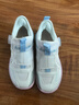 川崎（KAWASAKI）兒童羽毛球鞋耐磨減震碳板青少年穿越2.0Midkids透氣羽毛球鞋紐扣 穿越2.0Mid Kids白色/海豚藍 31 曬單實(shí)拍圖