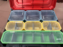 大有（Devon）多功能組合工具箱堆疊嵌儲物盒樂(lè )高顆粒積木整理箱收納零件盒互鎖 【熱賣(mài)】堆疊全能組合10件套 曬單實(shí)拍圖