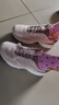 特步（XTEP）童鞋女童柔軟透氣網(wǎng)布休閑鞋束尾扣舒適運動(dòng)鞋 純凈粉/煙霧粉 35 曬單實(shí)拍圖