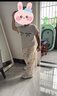 戴維貝拉Hello Kitty聯(lián)名兒童發(fā)光運動(dòng)鞋春秋季女童閃燈鞋 曬單實(shí)拍圖
