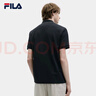 FILA斐樂(lè )短袖POLO衫男2025夏季透氣翻領(lǐng)休閑通勤運動(dòng)T恤上衣 曬單實(shí)拍圖