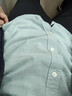 京東京造【純棉牛津紡】襯衫男秋季長(cháng)袖男士襯衫外套 綠色42 曬單實(shí)拍圖