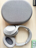 索尼（SONY） WH-1000XM4 頭戴式無線耳機 藍牙降噪耳機 網(wǎng)課游戲適用耳麥禮物送男女友學生 鉑金銀 曬單實拍圖