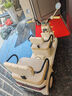 夢(mèng)多福兒童電動(dòng)摩托車(chē)三輪遙控玩具車(chē)可坐雙人寶寶0-12歲小孩一周歲禮物 奶油咖【12V+雙驅+遙控+大座椅】 男孩生日禮物女孩3-6歲 曬單實(shí)拍圖