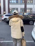 辭意輕奢品牌冬季新款極寒防風(fēng)保暖情侶羽絨服短款男女工裝大毛領(lǐng)外套 黑色 【常規款】 （磁吸兜扣+貉子真毛領(lǐng)） L 曬單實(shí)拍圖
