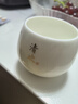 不拙白瓷羊脂玉主人杯單杯茶杯高端高檔商務(wù)生日禮物禮盒6個(gè)裝禪定杯 曬單實(shí)拍圖