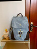 clolv kiss雙肩包包女士2025新款通勤大容量背包可單肩背生日禮物送老婆女友 【專(zhuān)柜高品質(zhì)】淺藍色 曬單實(shí)拍圖