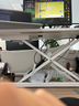 全品屋升降電腦桌升降工作臺電腦升降支架臺站立式升降辦公書(shū)桌 氣動(dòng)無(wú)級升降-白桌雙層80cm 曬單實(shí)拍圖