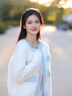蕓蕁外套女2025新款小香風(fēng)外套秋冬新款溫柔風(fēng)針織毛衣開衫水貂絨小個(gè) 藍(lán)色主打【系珠小外套】 S 85-100 曬單實(shí)拍圖