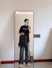 WASSUP HERMU官方復古牛仔褲男女春夏季美式寬松高街直筒水洗做舊男士休閑褲子 中藍色 XL（推薦130-155斤） 曬單實(shí)拍圖