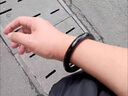 拾想新疆和田玉墨玉手鐲女圓條玉鐲玉石塔青沙棗青鐲送媽媽禮物附證書(shū) 圈口58mm 曬單實(shí)拍圖