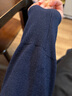 Navigare意大利小帆船女士親膚圓領(lǐng)針織開衫經(jīng)典毛衣外套2334092061藍(lán)L 曬單實(shí)拍圖
