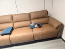 芝華仕（CHEERS）頭等艙真皮電動沙發(fā)客廳直排沙發(fā)芝華士50795波特菲勒|棕2.7m 曬單實拍圖