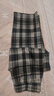 唐獅（TonLion）2024女休閑顯瘦松緊格紋加絨休閑褲 黑色調 XL  曬單實(shí)拍圖