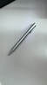 得力（deli)【熱門(mén)商品】金屬旋轉中性筆簽字筆 0.5mm子彈頭 銀色單支裝S99 曬單實(shí)拍圖