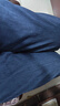 吉普（JEEP）牛仔褲男春秋季直筒寬松休閑褲子男士商務(wù)復古男褲 藍灰 33 曬單實(shí)拍圖