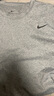 耐克（NIKE）T恤男士 25夏季新款運動(dòng)服健身快干衣休閑半袖圓領(lǐng)打底衫冰絲短袖 熱推/DRI-FIT快干/灰色 XL (180/96A) 曬單實(shí)拍圖