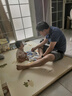 丸丫寶寶爬行墊嬰兒加厚家用爬爬墊xpe兒童整體墊1.5*1.8米2.5CM-田園 曬單實(shí)拍圖