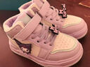 綠倮（LVLUO）女童鞋子2026新款春秋皮面兒童運動(dòng)鞋中大童軟底女孩時(shí)尚街舞板鞋 T952粉色 30 曬單實(shí)拍圖
