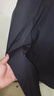 鴨鴨（YAYA）夾克羽絨服男短款翻領(lǐng)輕薄2025秋冬新款中老年保暖干部裝商務(wù)外套 藏青色 2XL (185)【建議160-180斤】 曬單實(shí)拍圖