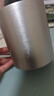 京東京造不銹鋼雙層保溫桌面馬克杯420mL 戶外露營水杯 304咖啡杯銀灰色 曬單實(shí)拍圖
