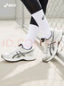亞瑟士ASICS男鞋透氣跑鞋運(yùn)動(dòng)鞋緩震舒適跑步鞋 GEL-CONTEND 4 白色/銀色 42.5 曬單實(shí)拍圖