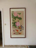 禮御友嘉手繪國畫(huà)客廳牡丹鯉魚(yú)掛畫(huà)豎版裝飾墻畫(huà)玄關(guān)走廊過(guò)道九魚(yú)圖裝飾畫(huà) 85*165cm 曬單實(shí)拍圖