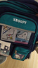 史努比（SNOOPY）小學(xué)生書(shū)包輕便兒童護脊減負雙肩包痛包 四到六年級 寶藍綠大號 曬單實(shí)拍圖