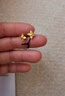 金至尊黃金耳釘女四葉草彎鉤999足金耳飾送禮生日禮物計價(jià) 1.88克 曬單實(shí)拍圖