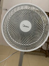 美的（Midea）電風(fēng)扇家用7葉落地扇搖頭電風(fēng)扇循臥室宿舍輕音風(fēng)扇臺式桌面小型風(fēng)扇臺地兩用升級款 白色丨7葉臺地兩用 曬單實(shí)拍圖